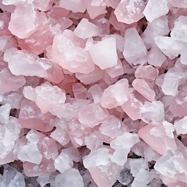 Textura de sal cristalizado