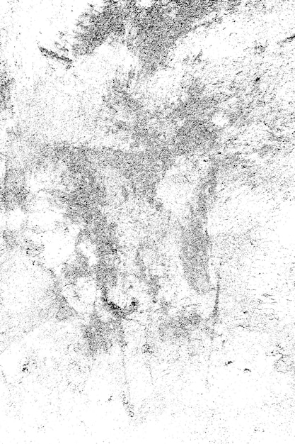 Textura de sobreposição de sobreposição de poeira abstrata Preto e branco Textura de poeira arranhada Textura de tinta de tinta angustiada para fundo