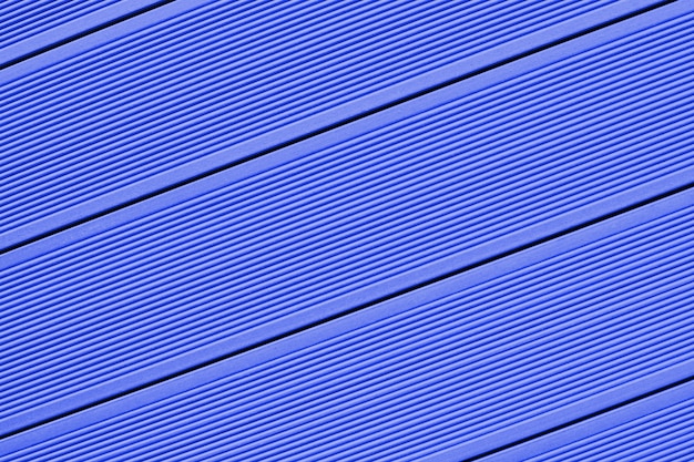 Textura de tapume de vinil, cor azul.