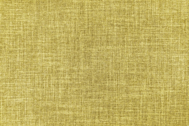 Textura de tecido de estofamento amarelo Fundo têxtil decorativo