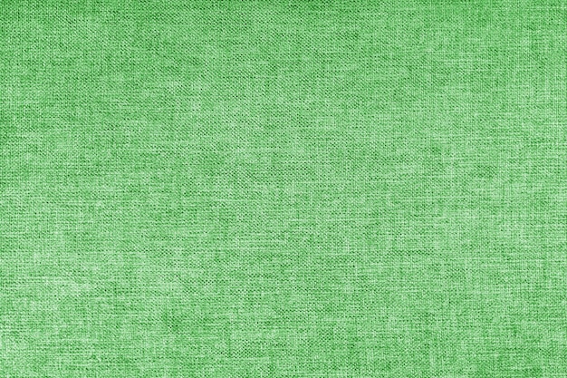 Textura de tecido de estofamento verde Fundo decorativo têxtil