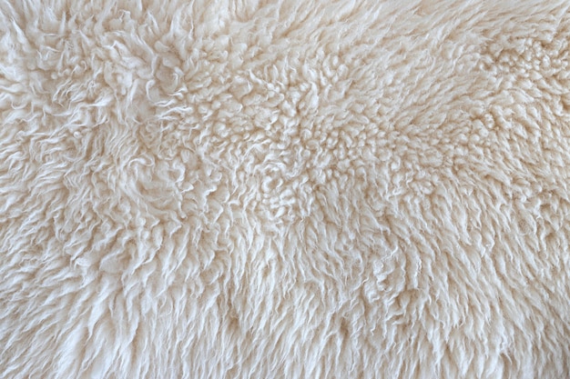 Textura de tecido de lã fofa