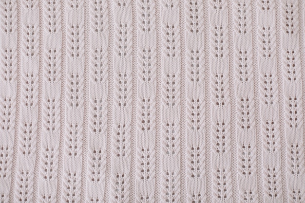 textura de tecido de lã tricotada para papel de parede e um fundo abstrato