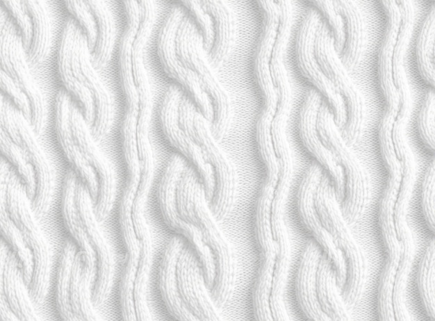 Foto textura de tecido de malha bege sem costura com tranças repetindo máquina de tricô textura de suéter fundo de malha bege