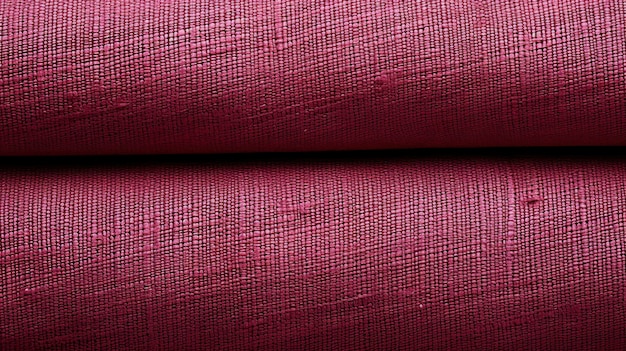 Foto textura de tecido de saco cor rosa imagem de fundo abstrata