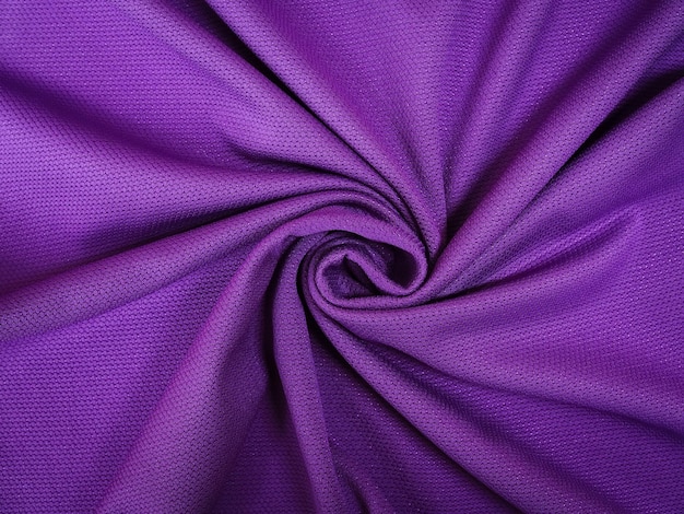 Textura de tecido de seda de algodão natural ou material têxtil de linho Fundo de tecido roxo