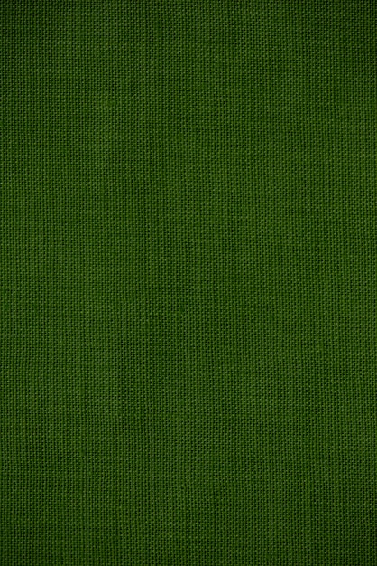 Textura de tecido verde. textura de algodão verde. textura de algodão para designers