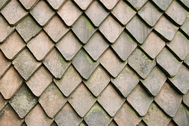 Textura de telha velha