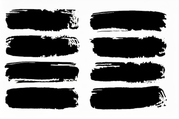 Textura de tinta preta em fundo de papel branco