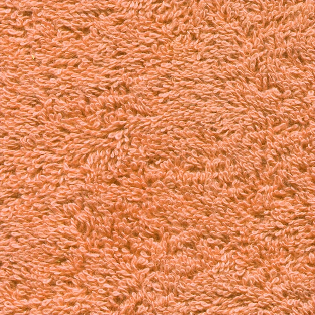 Textura de toalha laranja