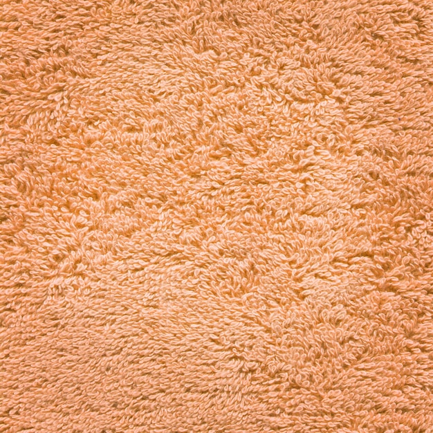 Textura de toalha laranja