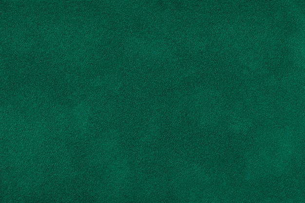 Textura de veludo de tecido de camurça verde escuro,
