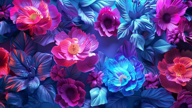 Foto textura decorativa azul de parede de gesso