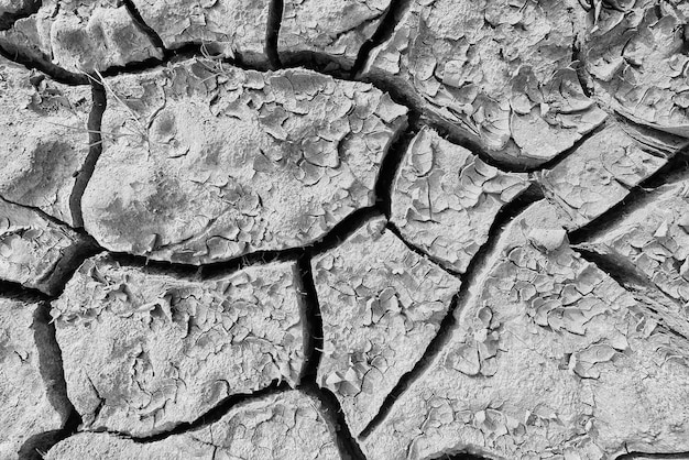 Foto textura desierto sequía fondo abstracto tierra agrietado calentamiento global