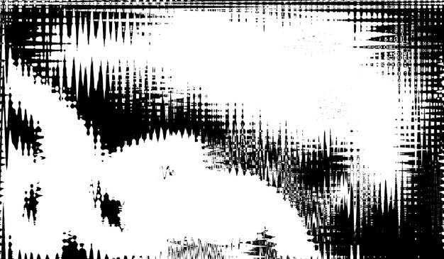 Textura detallada grunge sobre un fondo negro