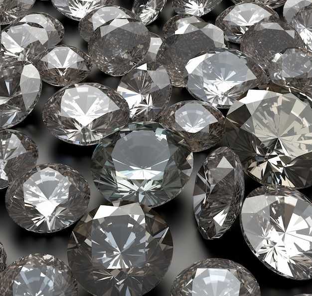 Textura de diamantes