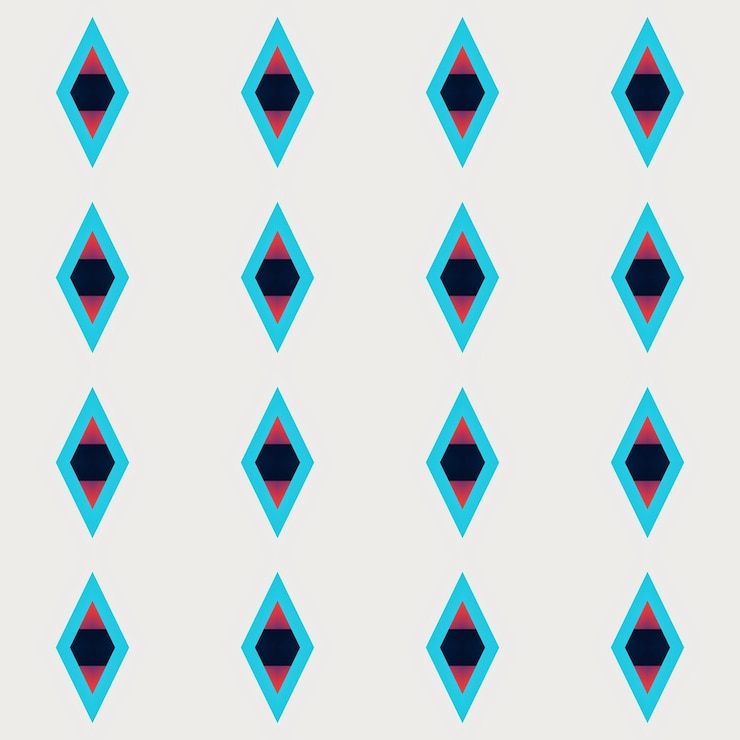 Foto textura de diseño de fondo de papel tapiz de tela de patrón geométrico sin costuras