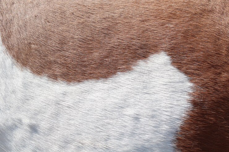 Textura do fundo da pele e lã de um porco, cavalo, vaca.