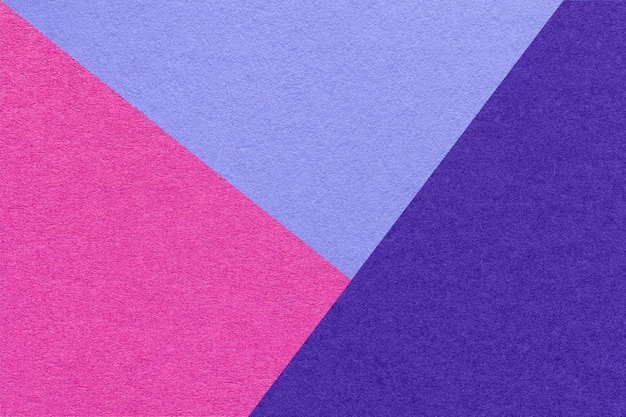 Textura do ofício azul marinho roxo brilhante e macro de fundo de papel de cor muito peri-sombra Papelão abstrato vintage