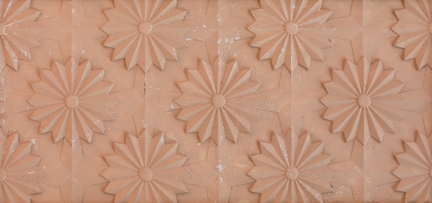 Foto textura do padrão clássico de azulejo abstrato