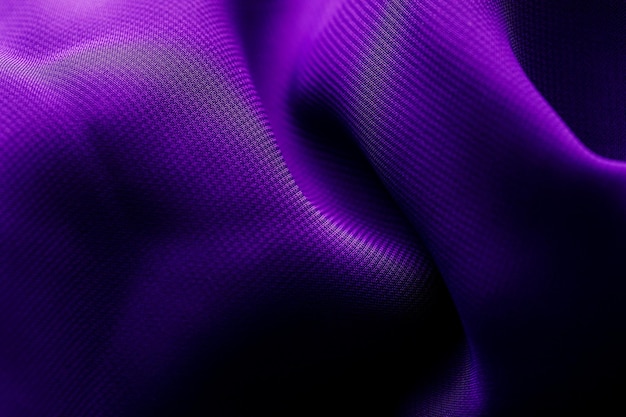 Foto textura do tecido de cetim de cor lilás para o fundo