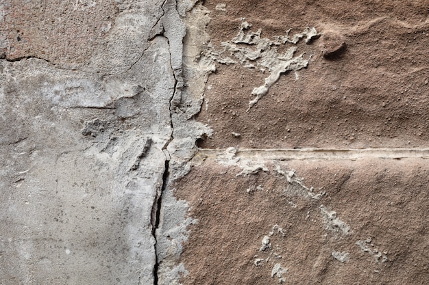 Textura do velho muro de concreto sujo