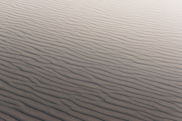 textura de una duna de arena en un desierto en movimiento en Dinamarca