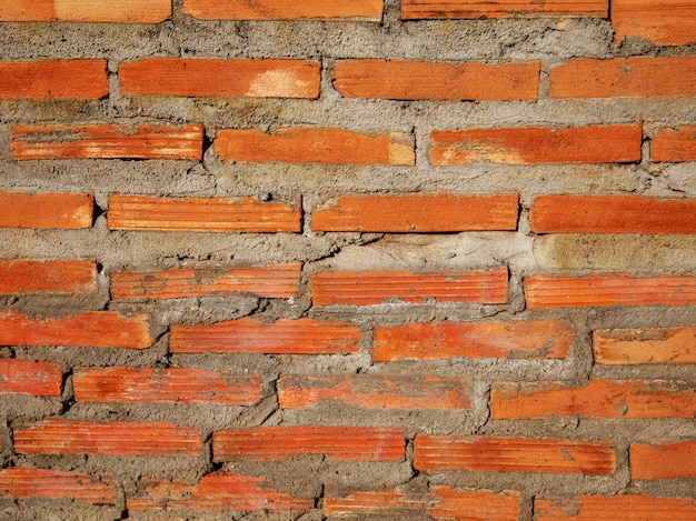 Textura de edificio de capa de ladrillo de pared