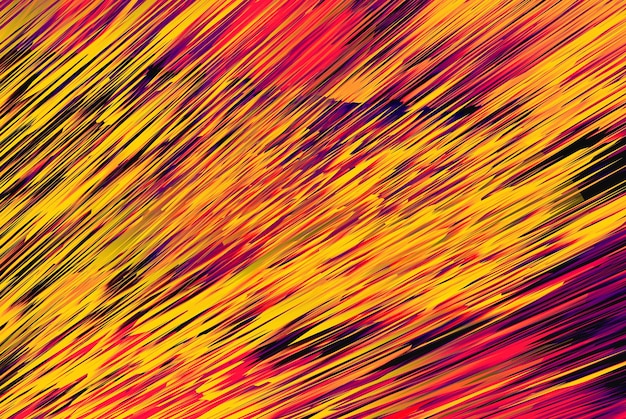 textura de energía abstracta de color naranja y amarillo con líneas de compensación de movimiento de tecnología simple