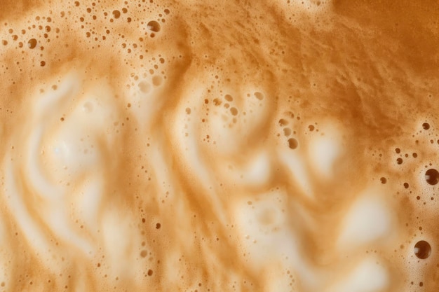 Foto textura de la espuma de café