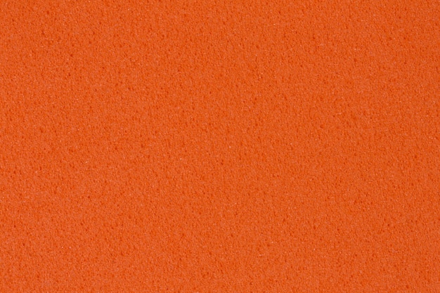 Textura EVA de acetato de vinil etileno laranja escuro com superfície porosa fácil