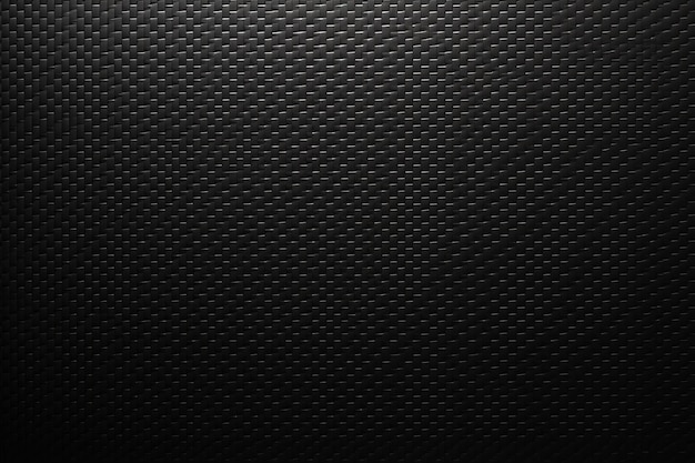 Textura de fibra de carbono Negro Textura de fibras de carbono Fondo AI Generativo