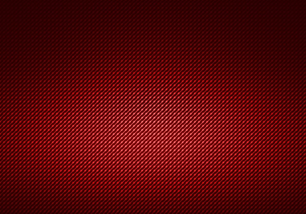 Textura de fibra de carbono roja saturada para tuning de vehículos