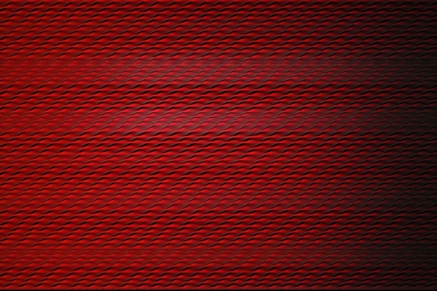 Textura de fibra de carbono rojo rectangular