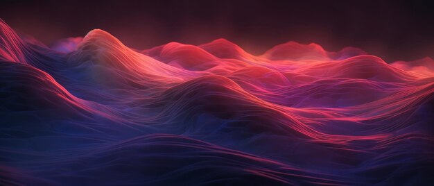 Textura de fondo abstracta con un paisaje impresionante IA generativa