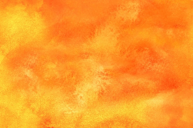 Foto textura de fondo abstracto acuarela naranja