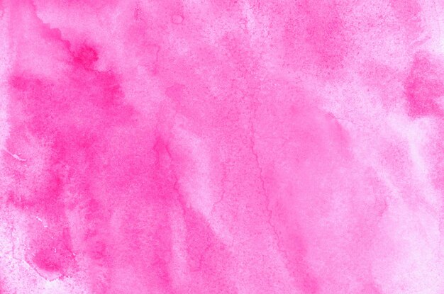 Textura de fondo acuarela rosa abstracta