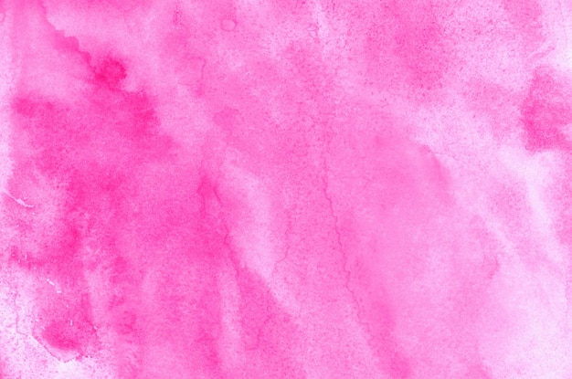 Textura de fondo acuarela rosa abstracta