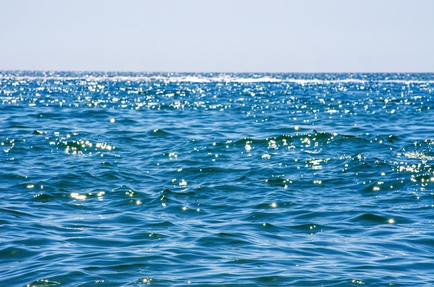 Textura de fondo de agua de mar azul