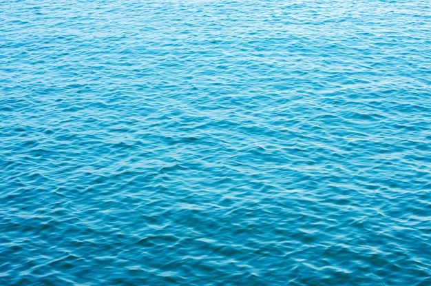 Textura de fondo de agua de mar azul