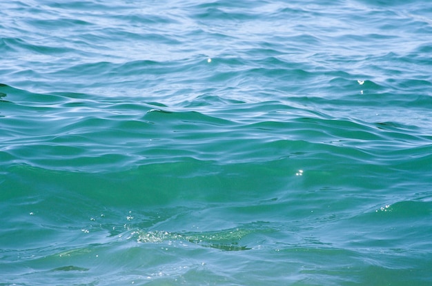 Textura de fondo de agua de mar azul