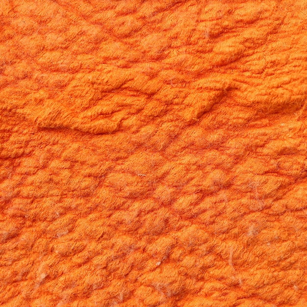 Textura de fondo de alfombra naranja