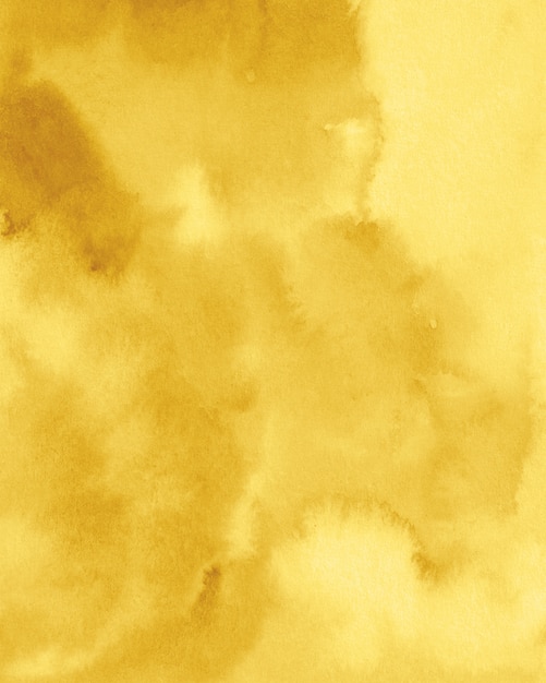 Textura de fondo amarillo acuarela, papel digital amarillo