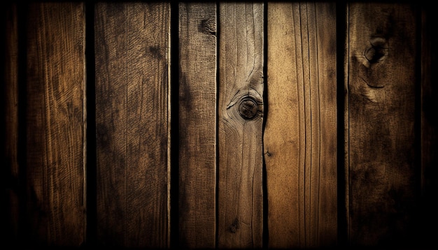 Textura de fondo antiguo de madera IA generativa