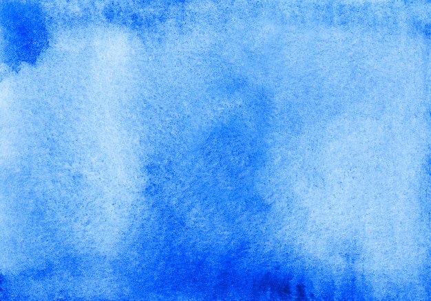 Textura de fondo azul acuarela sucia