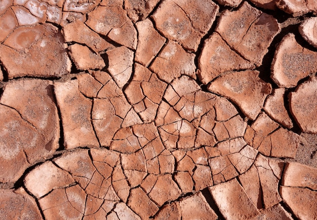 Textura de fondo de barro seco