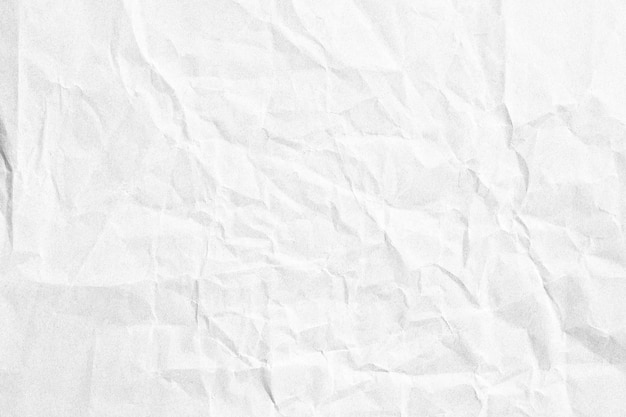 Textura de fondo blanco papel arrugado