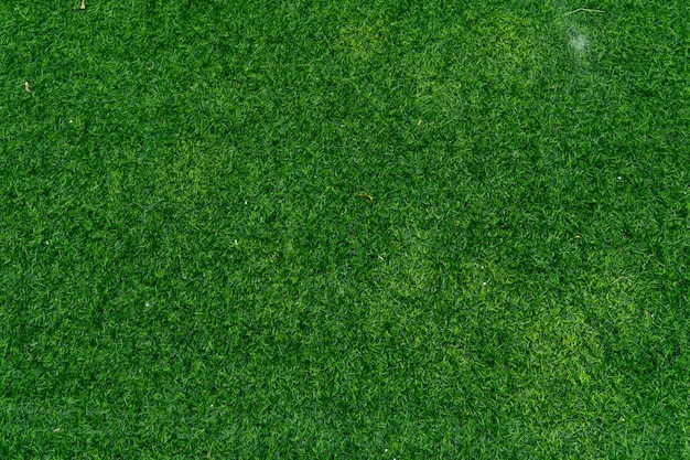 Textura de fondo de campo de césped artificial de vista superior tomada desde arriba fondo abstracto