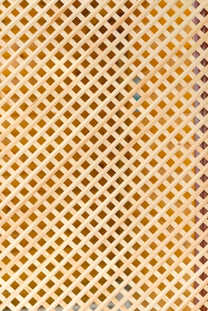 Textura de fondo de celosía de madera