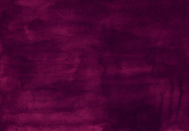 Textura de fondo de color púrpura oscuro acuarela, pintado a mano. Viejo fondo violeta profundo de acuarela. Recubrimiento de líquido sucio.